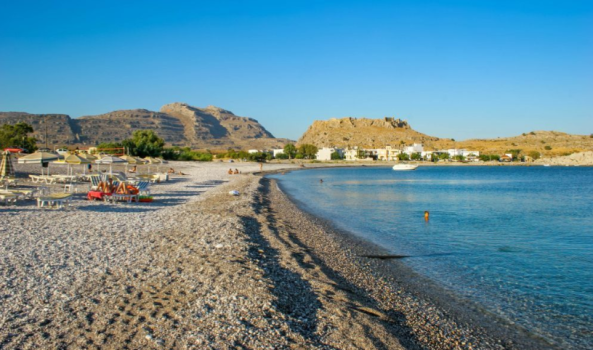 Plaža Kouloura Rodos  