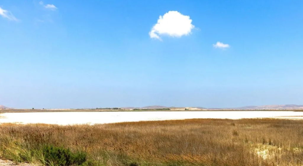 Jezero Aliki Ostrvo Lemnos Grčka