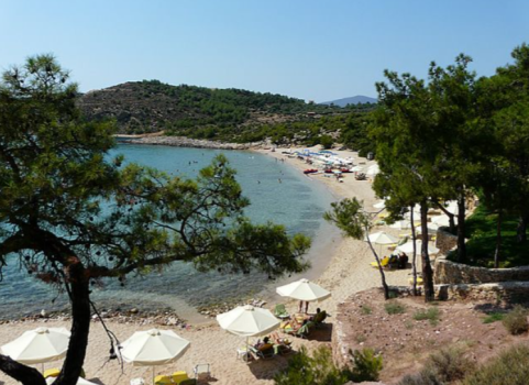 Plaža Skala Rosogremos  tasos