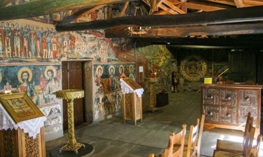 Crkva Agioi Takiarches u Miliesu, Pelion, Grčka