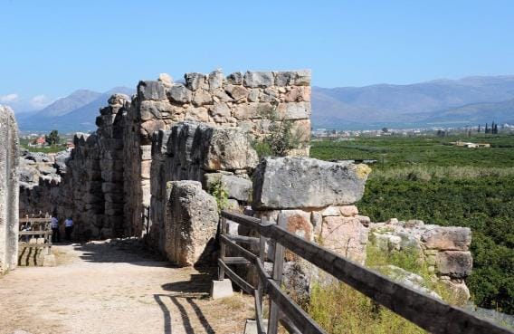 Drevni grad Tirins u blizini Nafpliona