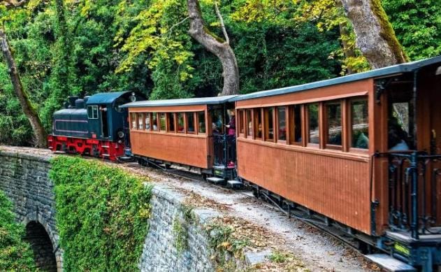Parni voz Pelion, Grčka, Tesalija
