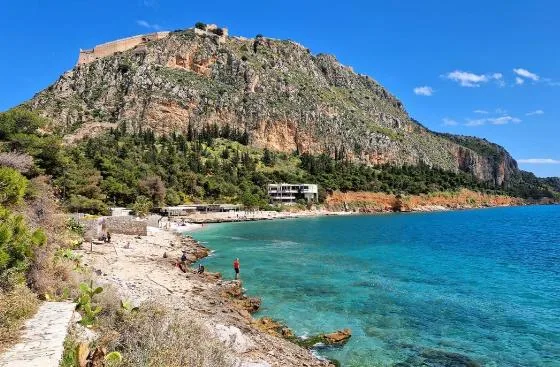 Plaža Arvanitia – Nafplion Grčka