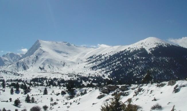Ski centar na planini Helmos – Kalavrita, Grčka