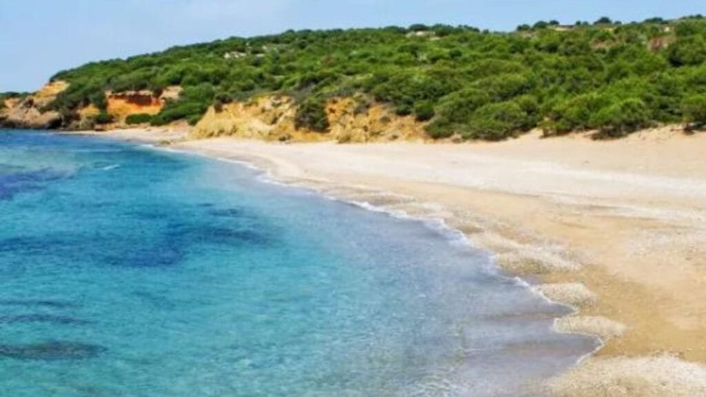 Plaža ostrva Skiros