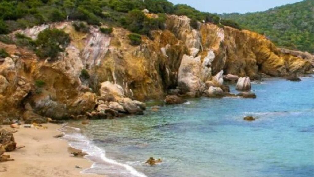 Plaža ostrva Skiros