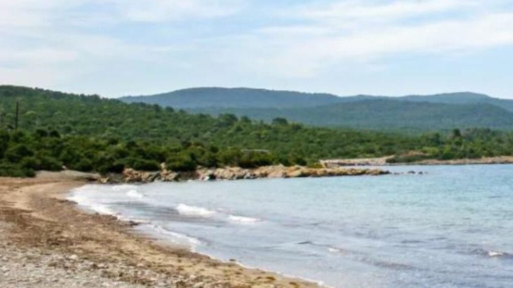 Plaža ostrva Skiros