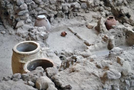 Arheološko nalazište Akrotiri na Santoriniju