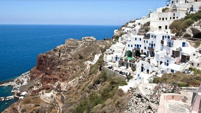 Santorinski zamak u Oji (Zamak Svetog Nikole)