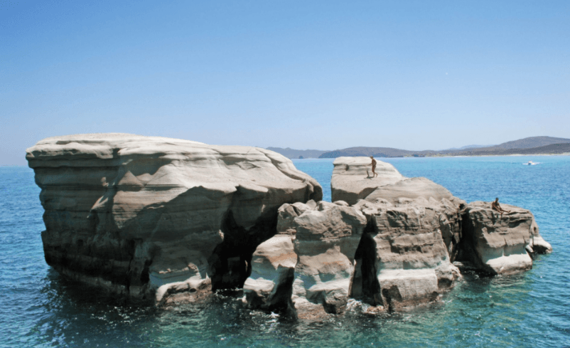 Sarakiniko – lunarni pejzaž Milosa