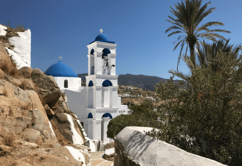 Crkva Panagiji Gremiotisi na ostrvu Ios
