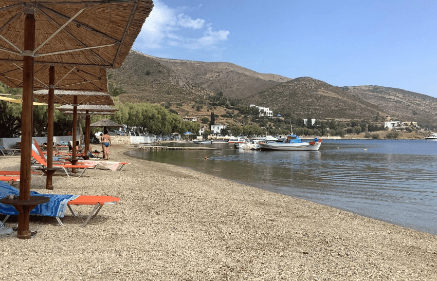 Gde se kupati na Lerosu - Plaža Ksirokambos