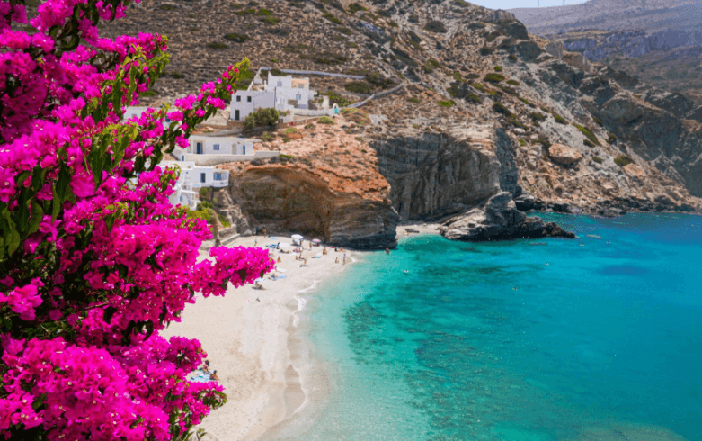 Plaža Agali na Folegandrosu, Kikladi