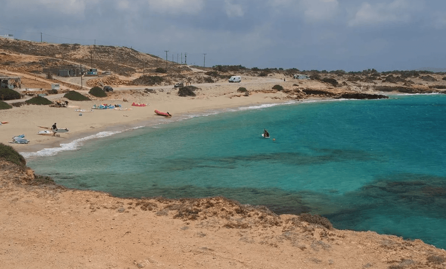 Plaža Agrilaopotamos na Karpatosu