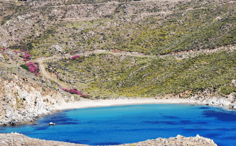 Plaža Andros Agios Sostis