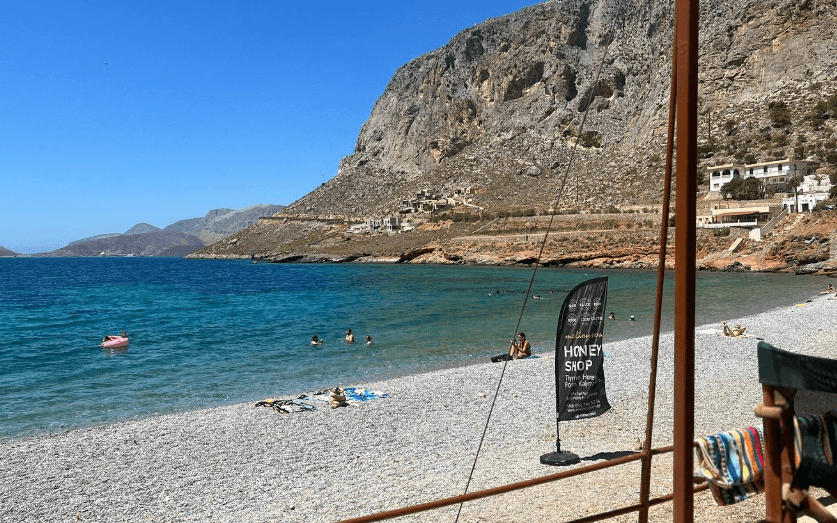 Plaža Arginonta ostrva Kalimnos
