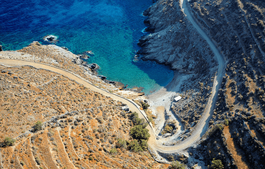 Plaža Folegandros Ligarija