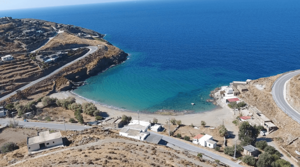 Plaža Kambi na ostrvu Kea