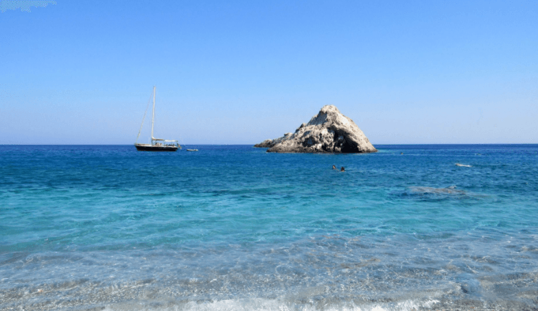 Plaža Katergos na Folegandrosu, Kikladi