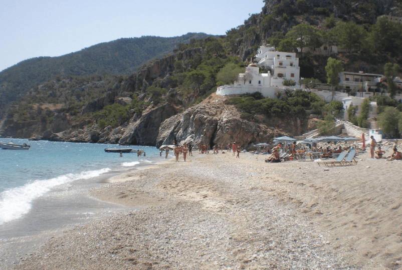 Plaža Kira Panagija na Karpatosu