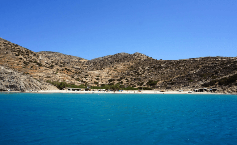 Plaža Livadi na Donusi u Grčkoj