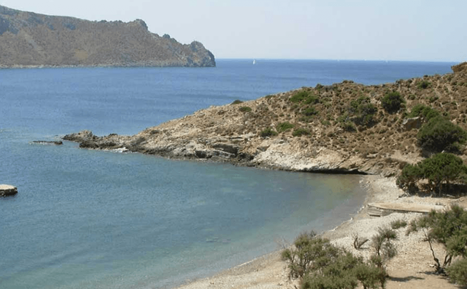 Plaža Merikija na Lerosu