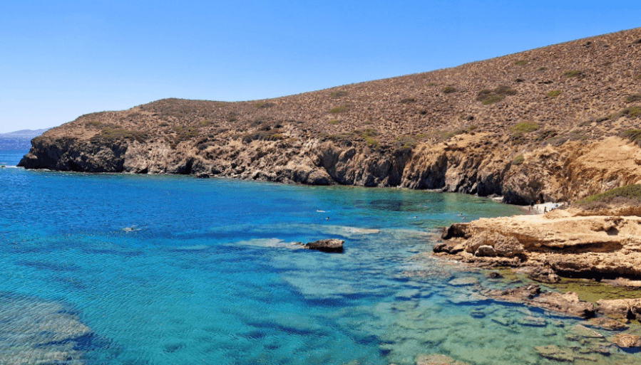 Plaža Plejks na ostrvu Astipalea