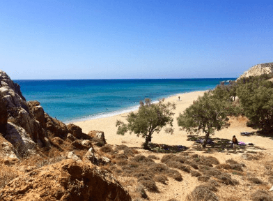 Plaža Rukunas ostrva Anafi