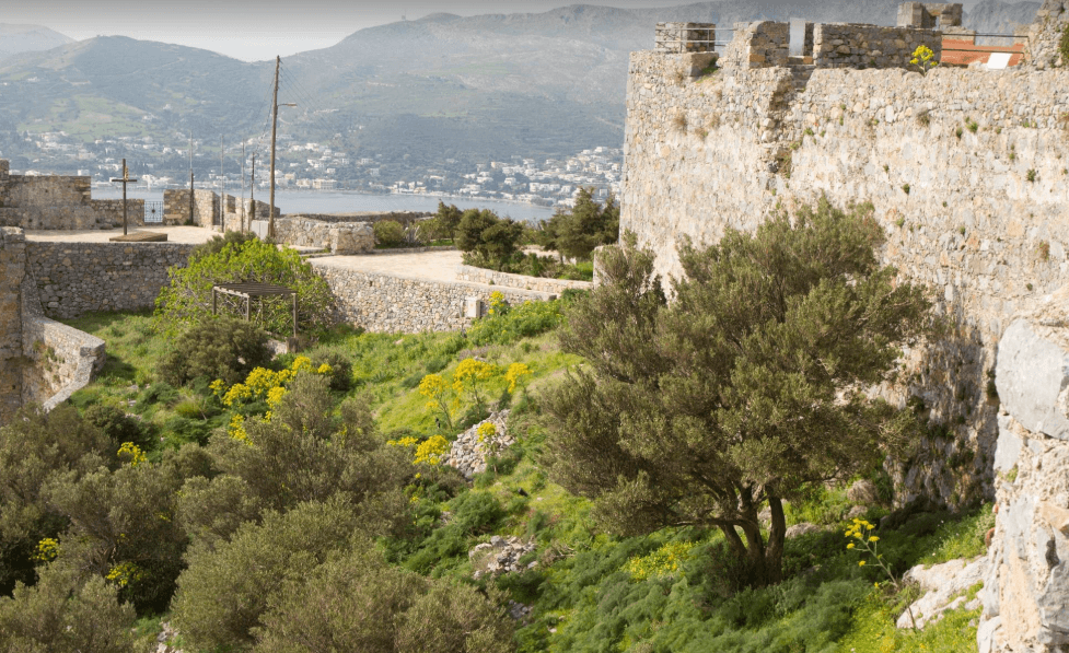 Srednjovekovni zamak - Ostrvo Leros u Grčkoj