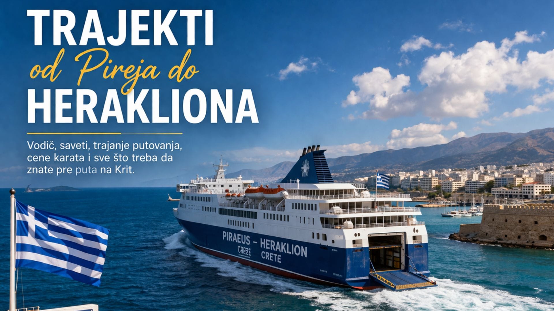 Read more about the article Trajekti od Pireja do Herakliona – sve što treba da znate