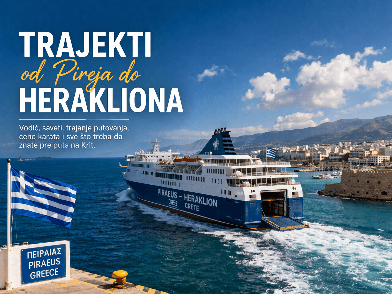 Read more about the article Trajekti od Pireja do Herakliona – sve što treba da znate