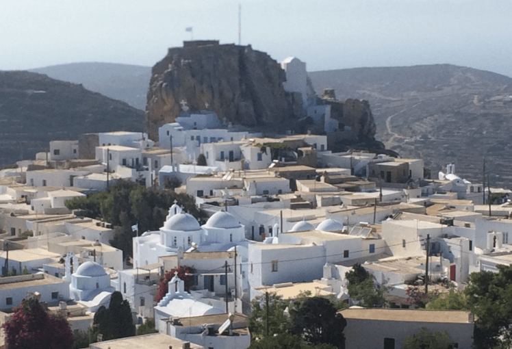 Venecijanski zamak  - Ostrvo Amorgos, Grčka 