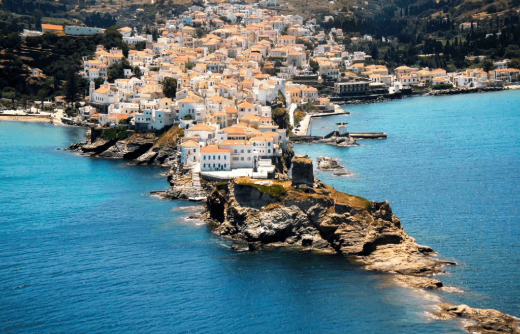 Vodenice i vetrenjače na Androsu