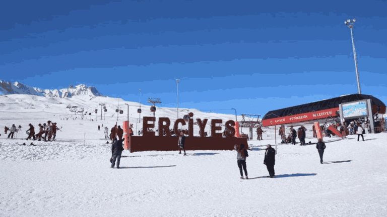 Skijalište Erđijes iznad Kajserija
