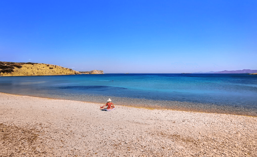 Gde se kupati na ostrvu Lipsi - Plaža Hohlakura