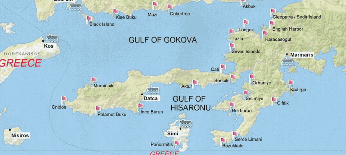 Marmaris na jugu egejske obale