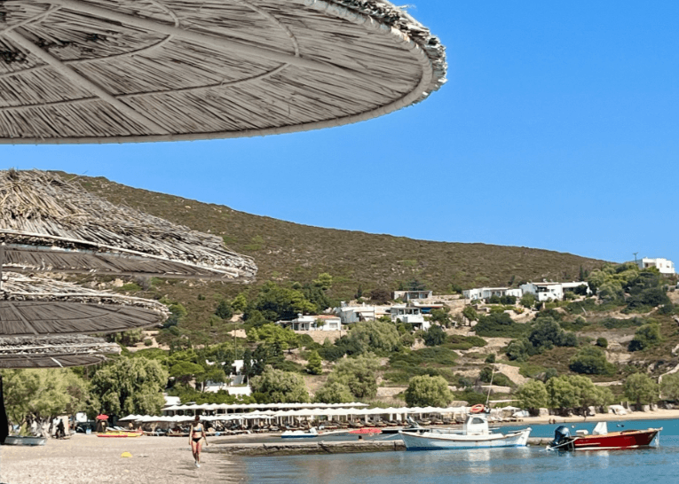 Ostrvo Patmos u Grčkoj - Plaža Kambos
