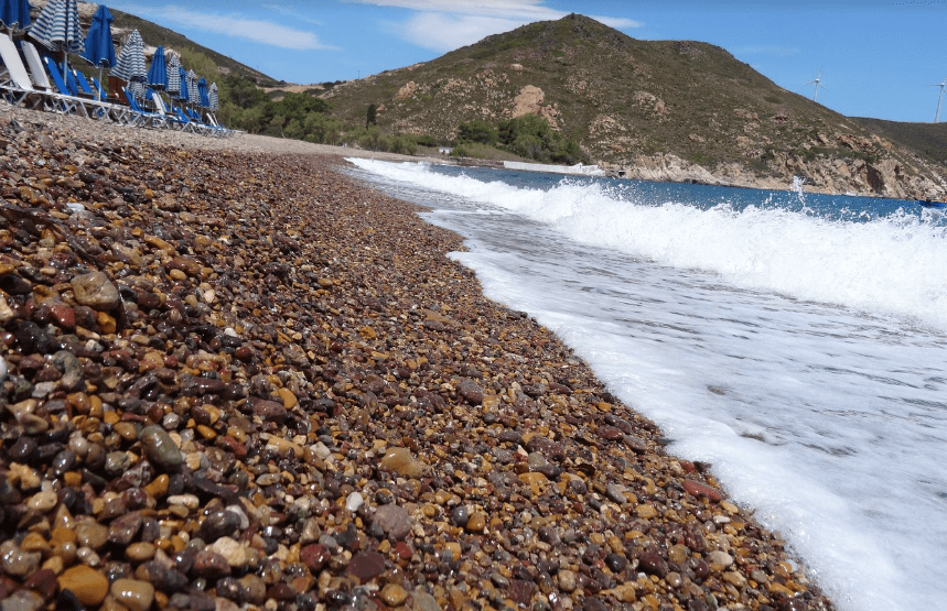 Ostrvo Patmos u Grčkoj - Plaža Lambi