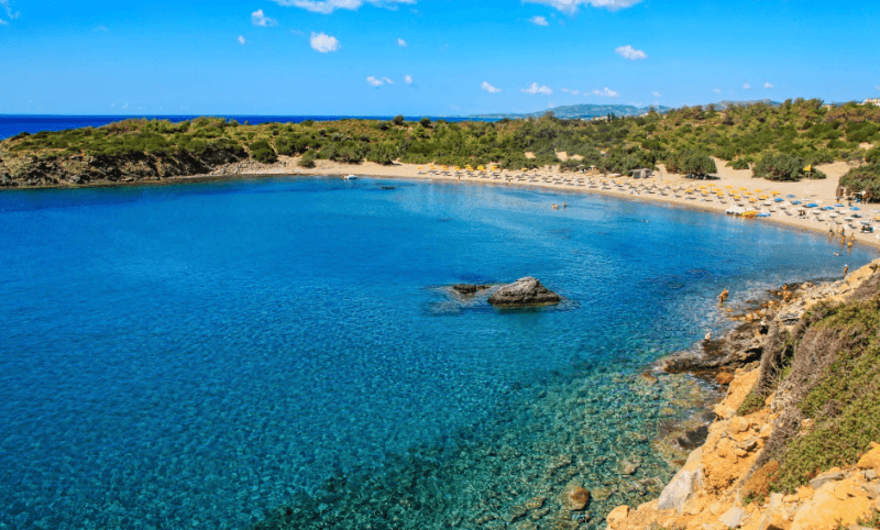 Plaža Glistra na Rodosu