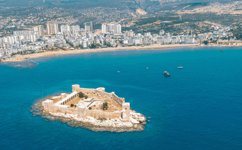 Plaža Kizkalesi (Kızkalesi Beach)