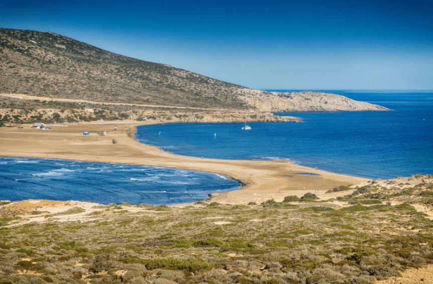 Plaža Prasonisi na Rodosu