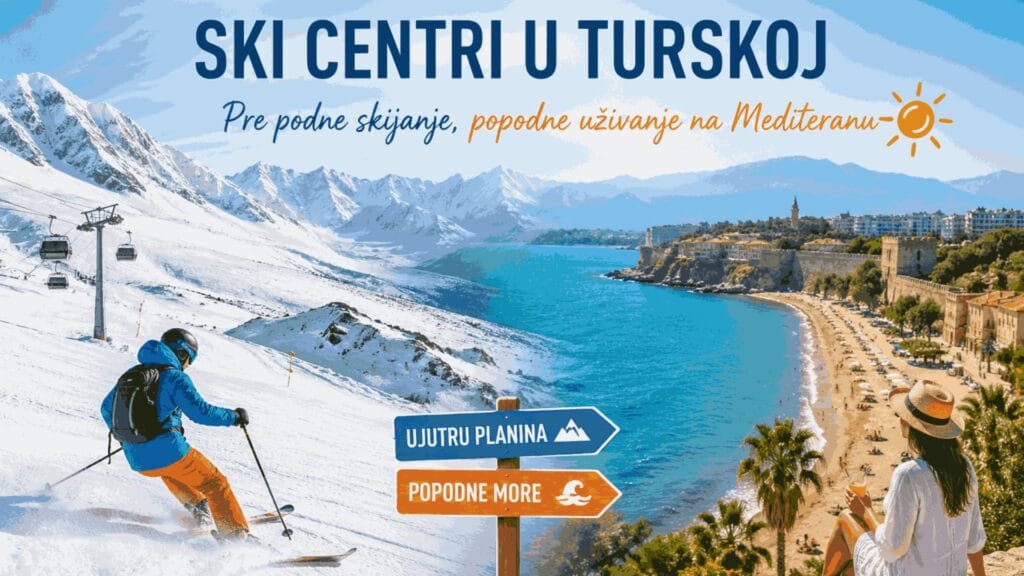 Ski centar u Turskoj – jutro na skijama popodne na mediteranu 2027