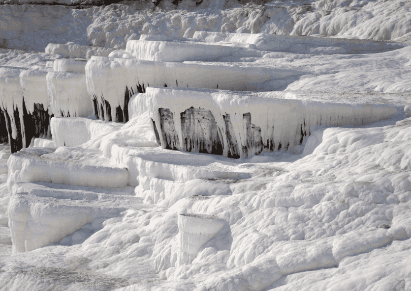 Travertinski bazeni — srce Pamukkale