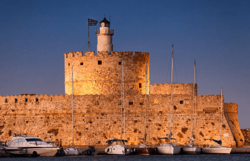 Tvrđava Svetog Nikole - Znamenitost Rodosa