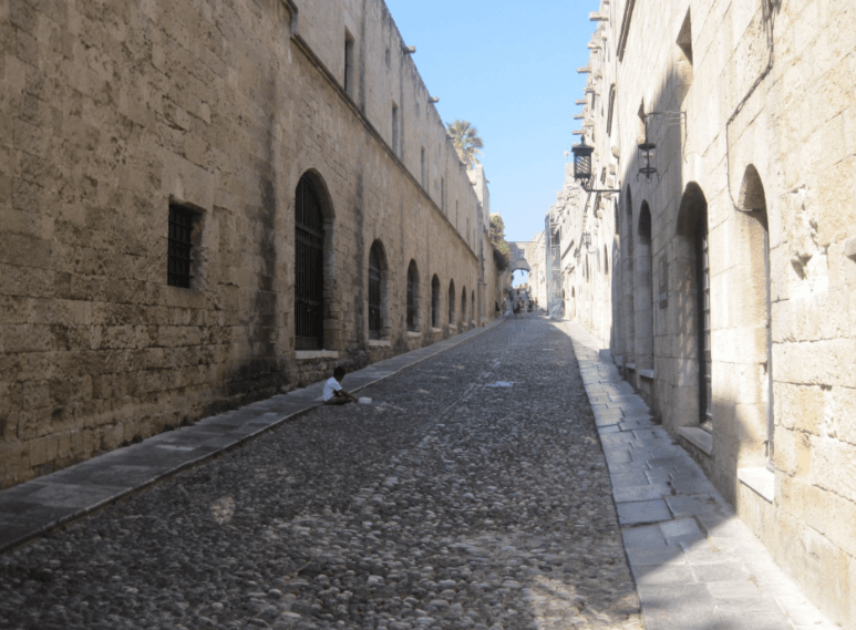 Ulica vitezova  - Znamenitost Rodosa 