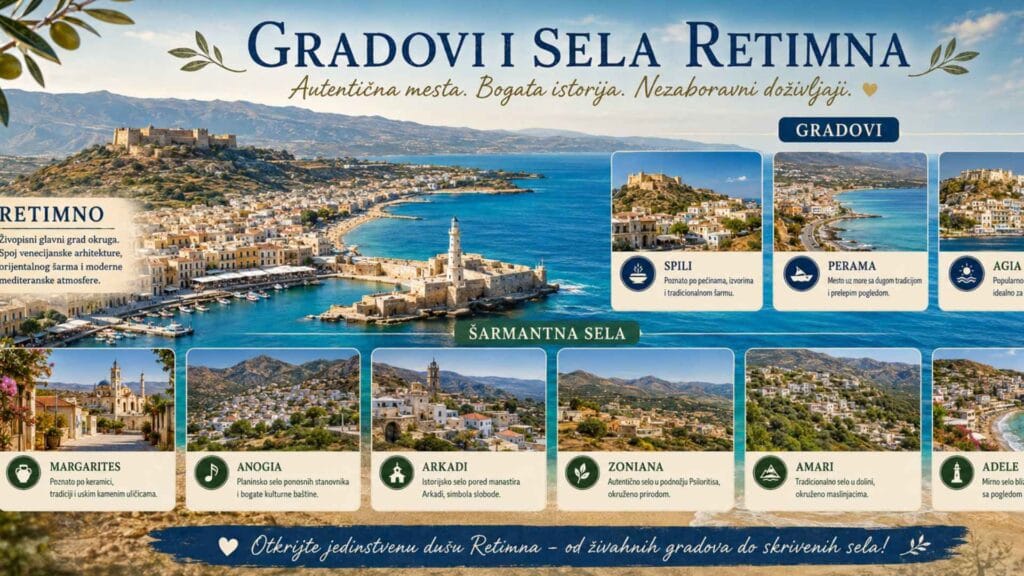 Gradovi i sela Retimna