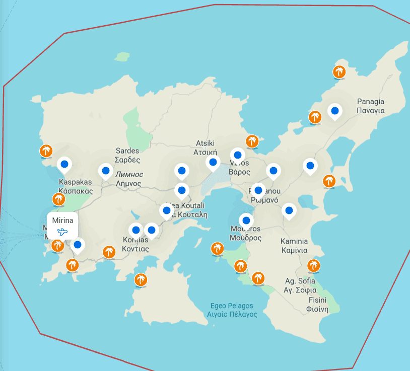 Lemnos i njegove znamenitosti i atrakcije na ostrvu