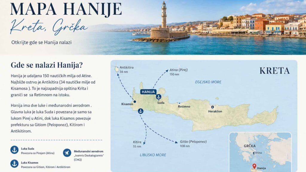 Mapa Hanije