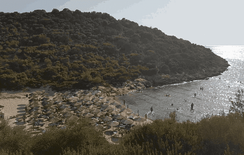 Plaža Aspas na Tasosu