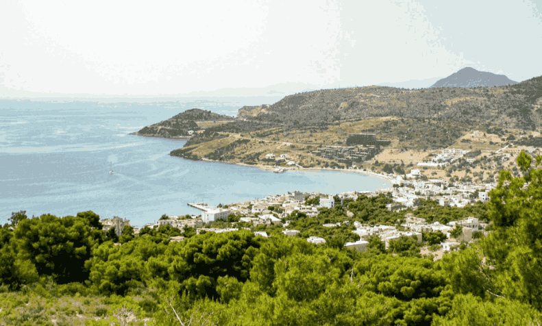 Plaža Egine Agia Marina 